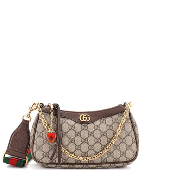 Gucci Ophidia GG Small Shoulder Bag, White, GG Canvas