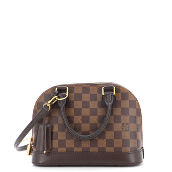 Louis Vuitton Alma Handbag Damier BB
