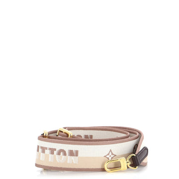 Louis Vuitton Logo Shoulder Strap Jacquard Wide