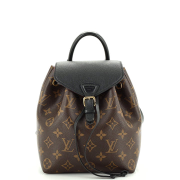 Louis Vuitton Montsouris NM Backpack Monogram Canvas with Leather BB