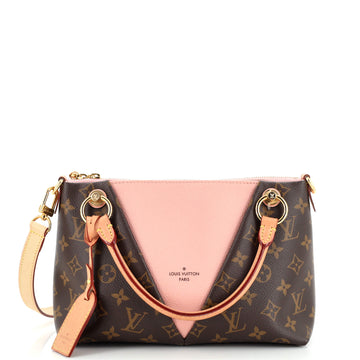 Louis Vuitton V Tote Monogram Canvas and Leather BB