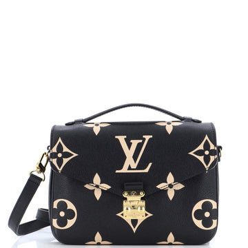 Louis Vuitton Pochette Metis Bicolor Monogram Empreinte Giant