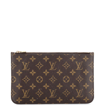 Louis Vuitton Neverfull Pochette Monogram Canvas Large