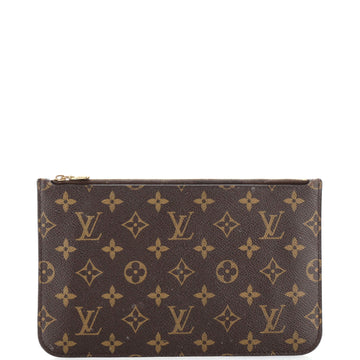 Louis Vuitton Neverfull Pochette Monogram Canvas Large