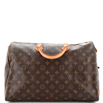 Louis Vuitton Speedy Handbag Monogram Canvas 40