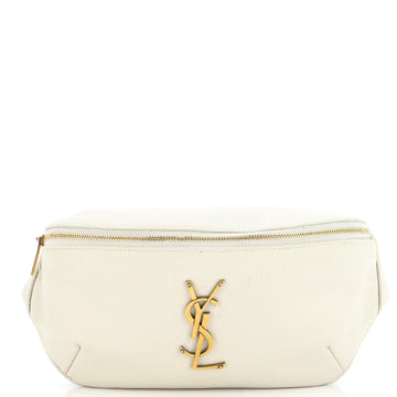 Saint Laurent Classic Monogram Belt Bag Leather