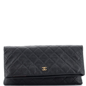 Chanel Beauty CC Clutch Quilted Caviar