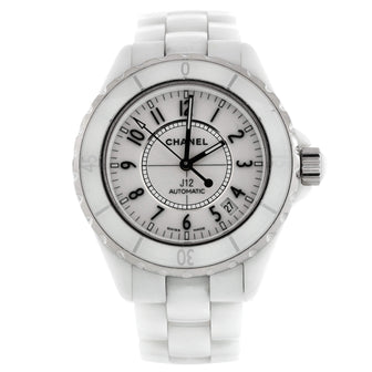 Chanel J12 Automatic Watch Ceramic and Stainless Steel 38
