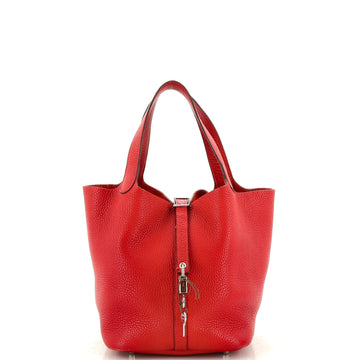 Hermes Picotin Lock Bag Clemence MM