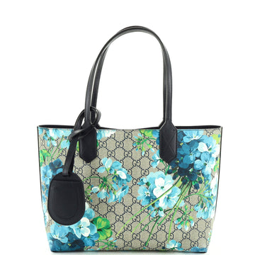 Gucci Reversible Tote Blooms GG Print Leather Small