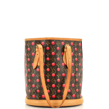 Louis Vuitton Bucket Bag Limited Edition Monogram Cerises