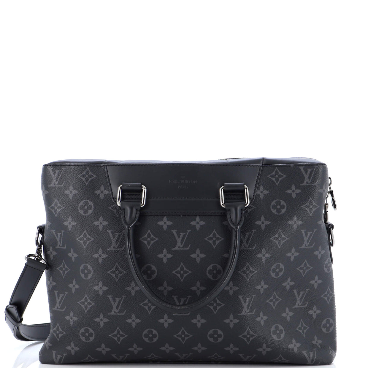 Louis Vuitton Odyssey Briefcase Monogram Eclipse Canvas Black 234967105