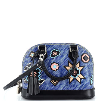 Louis Vuitton Alma Handbag Limited Edition Azteque Epi Leather BB