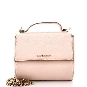 Givenchy Chain Pandora Box Bag Leather Mini