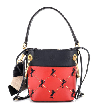 Chloe Roy Bucket Bag Embroidered Leather Mini