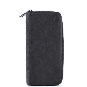 Louis Vuitton Zippy Wallet Monogram Taurillon Leather Vertical