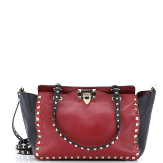 Valentino Garavani Rockstud Tote Soft Leather Small