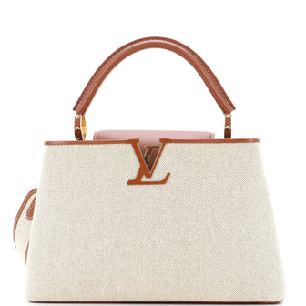 Louis Vuitton Capucines PM Taurillon Leather Tote Bag