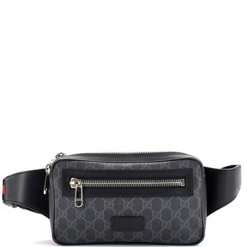 Gucci Soft Zip Belt Bag GG Coated Canvas Small