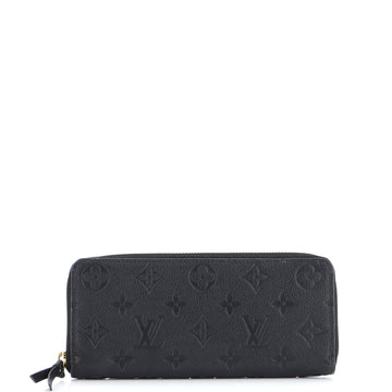 Louis Vuitton Clemence Wallet Monogram Empreinte Leather