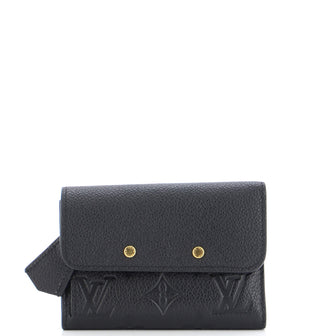 Louis Vuitton LV Monogram Empreinte Leather Compact Wallet