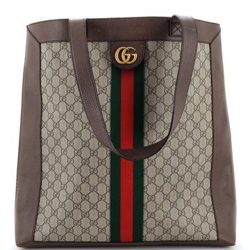 Gucci Ophidia Soft Open Tote GG Coated Canvas Large
