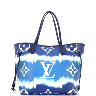 Louis Vuitton Louis Vuitton Never Full MM Escal Tote Bag Blue