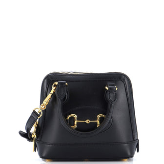 Gucci Horsebit 1955 Top Handle Bag Leather Mini