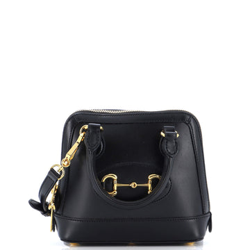 Gucci Horsebit 1955 Top Handle Bag Leather Mini