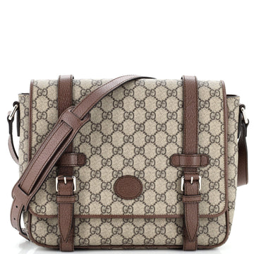 Gucci GG Messenger Bag GG Coated Canvas Medium