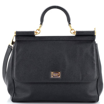 Dolce & Gabbana Miss Sicily Bag Leather Large