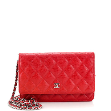 Chanel Wallet on Chain Quilted Caviar