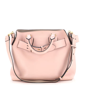 Burberry Belt Tote Leather Medium