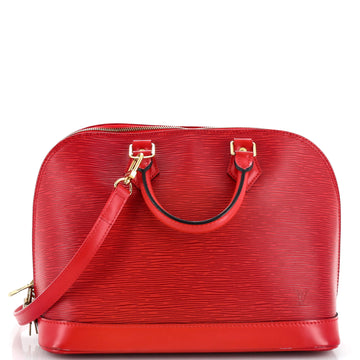Louis Vuitton Vintage Alma Handbag Epi Leather PM