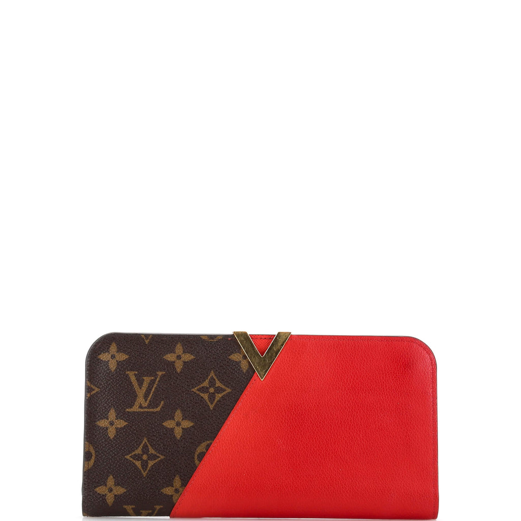 Kimono leather wallet Louis Vuitton Multicolour in Leather - 31430457