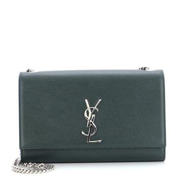 Saint Laurent Classic Monogram Crossbody Bag Grainy Leather Medium