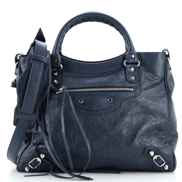 Balenciaga City Classic Studs Bag Leather Medium