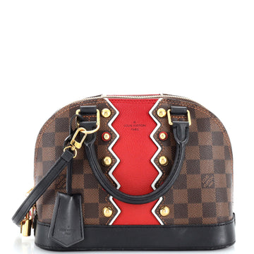Louis Vuitton Alma Handbag Limited Edition Damier Karakoram BB