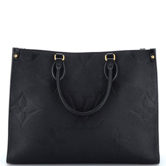 Louis Vuitton OnTheGo Tote Monogram Empreinte Giant mm Black