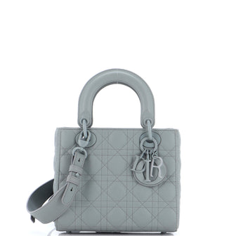 Christian Dior Ultra Matte My ABCDior Lady Dior Bag Cannage Quilt Calfskin