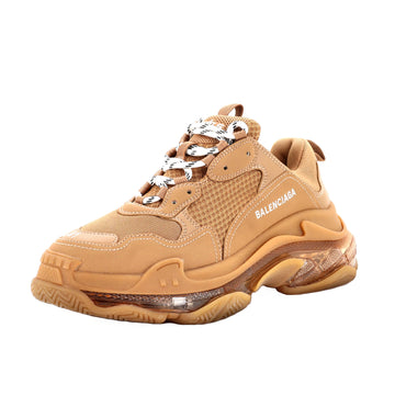 Balenciaga Women's Triple S Sneakers Fabric and Mesh with Faux Leather