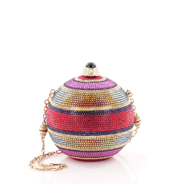 Judith Leiber Minaudiere Crystal Small Red 2351504
