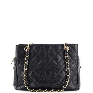 Chanel Petite Timeless Tote Quilted Caviar