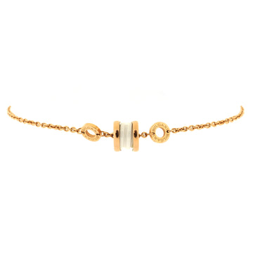 Bvlgari B.Zero1 Soft Bracelet 18K Rose Gold with Ceramic