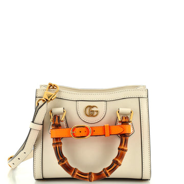 Gucci Diana NM Bamboo Handle Tote Leather Mini