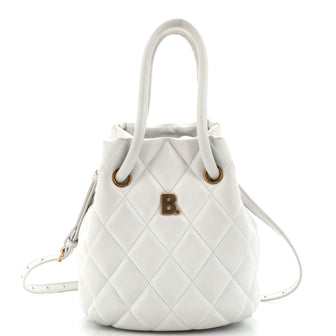 Balenciaga White Small B. Bag Balenciaga