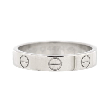 Cartier Love Wedding Band Ring 18K White Gold