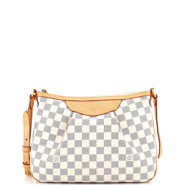 Louis Vuitton Siracusa Handbag Damier PM