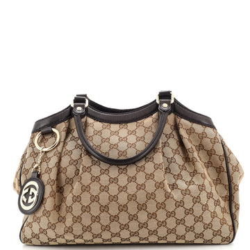 Gucci Sukey Tote GG Canvas Medium