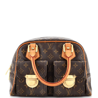 Louis Vuitton Manhattan Handbag Monogram Canvas PM